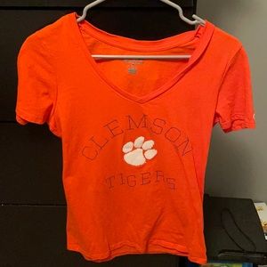 Size medium champion brand Clemson v-neck